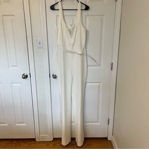 asos tall bridal jumpsuit size 10 tall